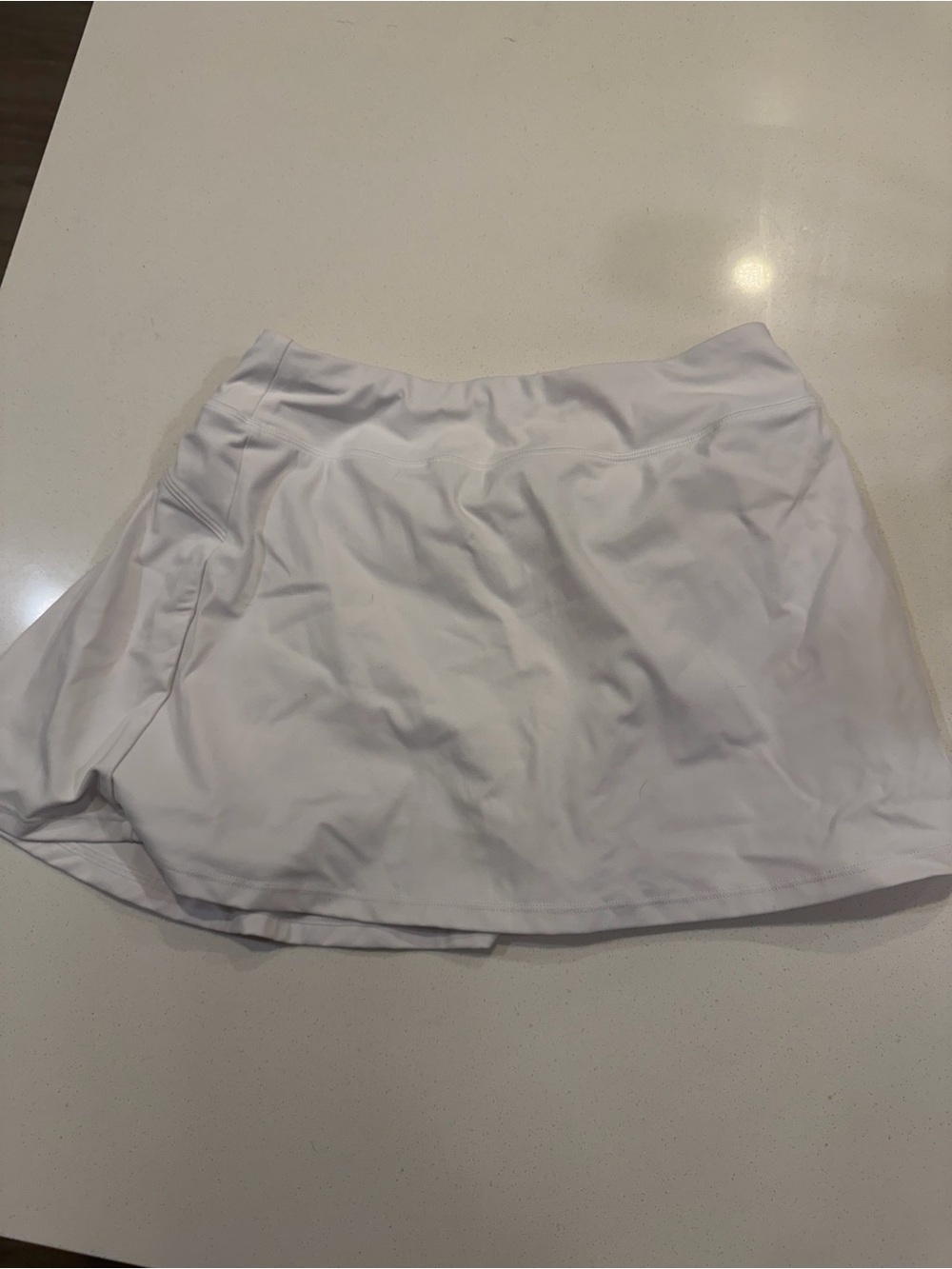 White Athletic Skort